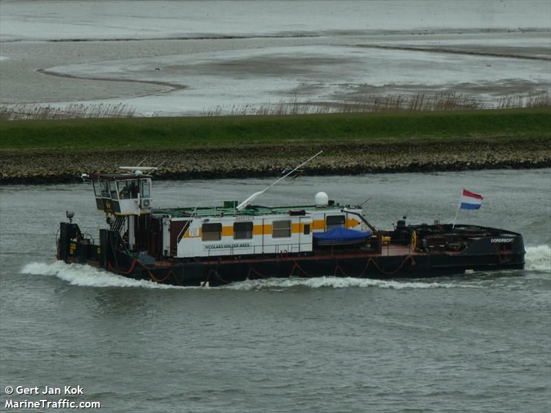 nicolaas vd wees (Cargo ship) - IMO , MMSI 244125434, Call Sign PF4106 under the flag of Netherlands