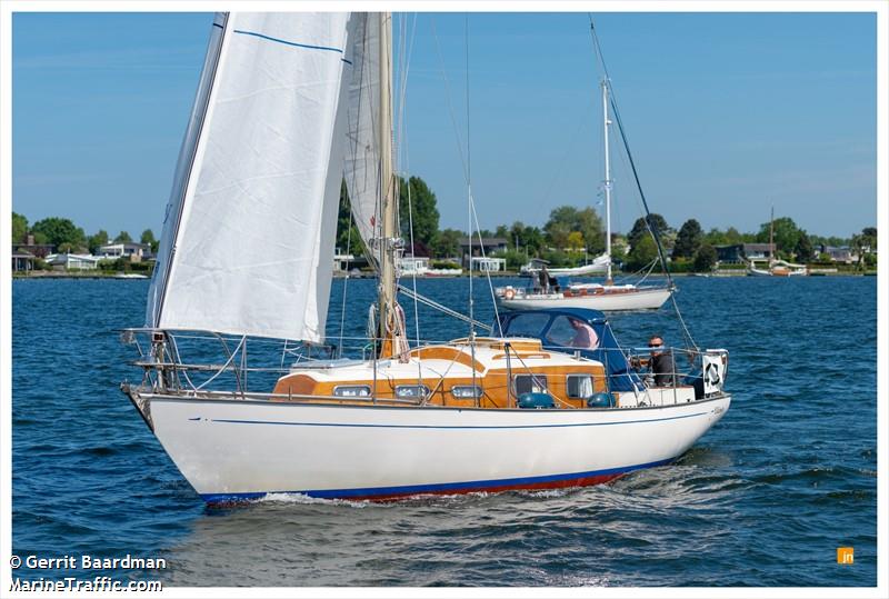 willemijn (Sailing vessel) - IMO , MMSI 244153296, Call Sign PI9654 under the flag of Netherlands