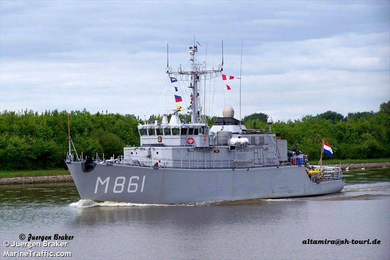 hnlms urk (Military ops) - IMO , MMSI 244472000, Call Sign PAEL under the flag of Netherlands