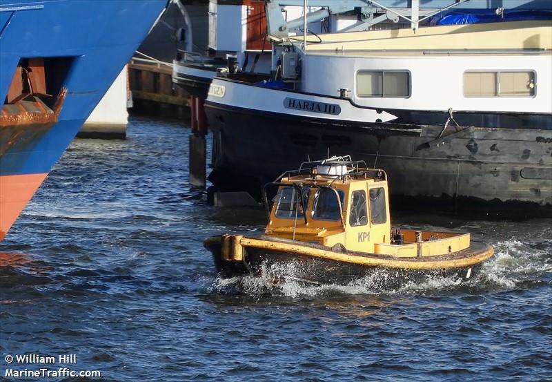 kp1 (Dredging or UW ops) - IMO , MMSI 244620012, Call Sign PB4593 under the flag of Netherlands
