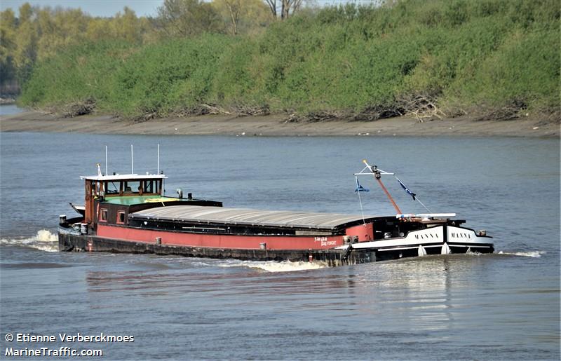 manna (Cargo ship) - IMO , MMSI 244630837, Call Sign PB2119 under the flag of Netherlands