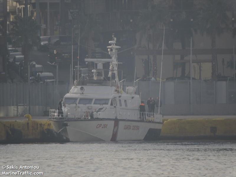 cp 291 (SAR) - IMO , MMSI 247084600, Call Sign IGTQ under the flag of Italy