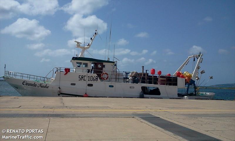 carmela madre (Fishing vessel) - IMO , MMSI 247130850, Call Sign INCT under the flag of Italy
