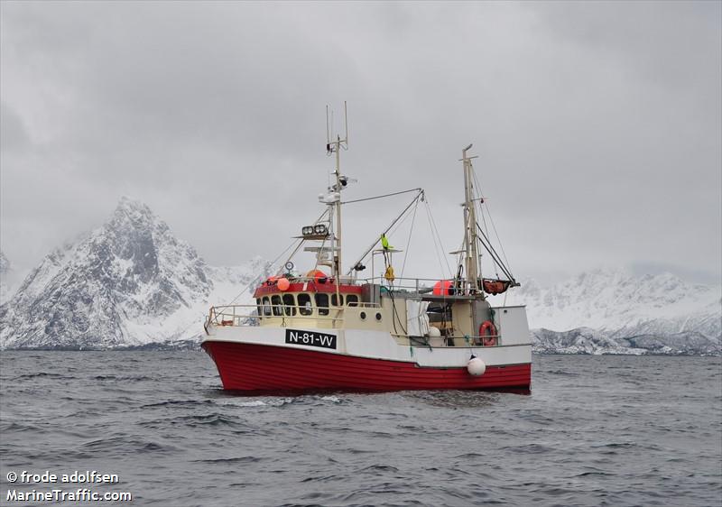 olav u (Fishing vessel) - IMO , MMSI 257131020, Call Sign LK2621 under the flag of Norway