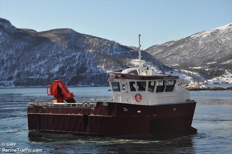 aase elisabeth (Dredging or UW ops) - IMO , MMSI 257162700, Call Sign LG8192 under the flag of Norway