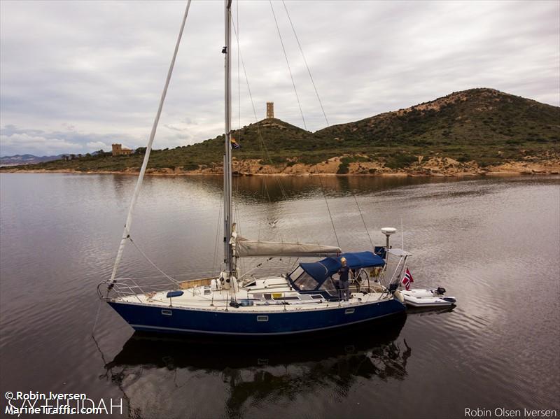 ellidah (Sailing vessel) - IMO , MMSI 257965470, Call Sign LG2063 under the flag of Norway