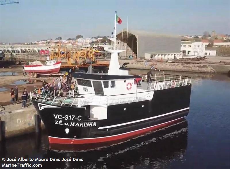 ze da marinha (Fishing vessel) - IMO , MMSI 263401660, Call Sign CUCD6 under the flag of Portugal
