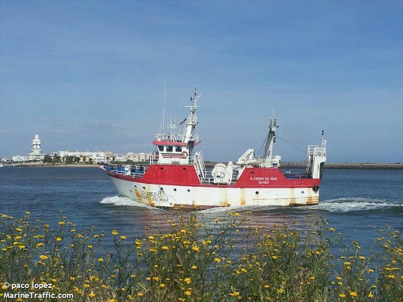 sao pedro do mar (Fishing vessel) - IMO , MMSI 263411770, Call Sign CUFR8 under the flag of Portugal