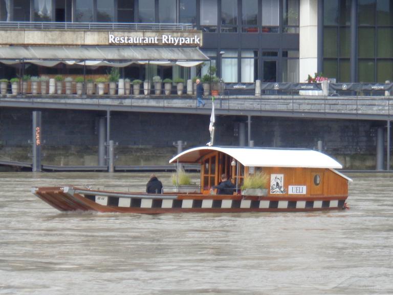 ueli (Passenger ship) - IMO , MMSI 269057725, Call Sign HE7725 under the flag of Switzerland