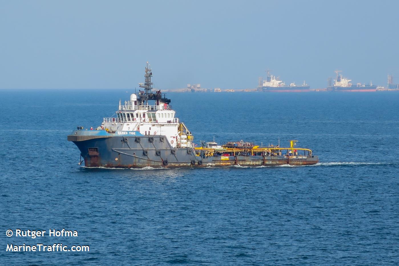 green hill (Offshore Tug/Supply Ship) - IMO 9551856, MMSI 341840000, Call Sign V4DF4 under the flag of St Kitts & Nevis