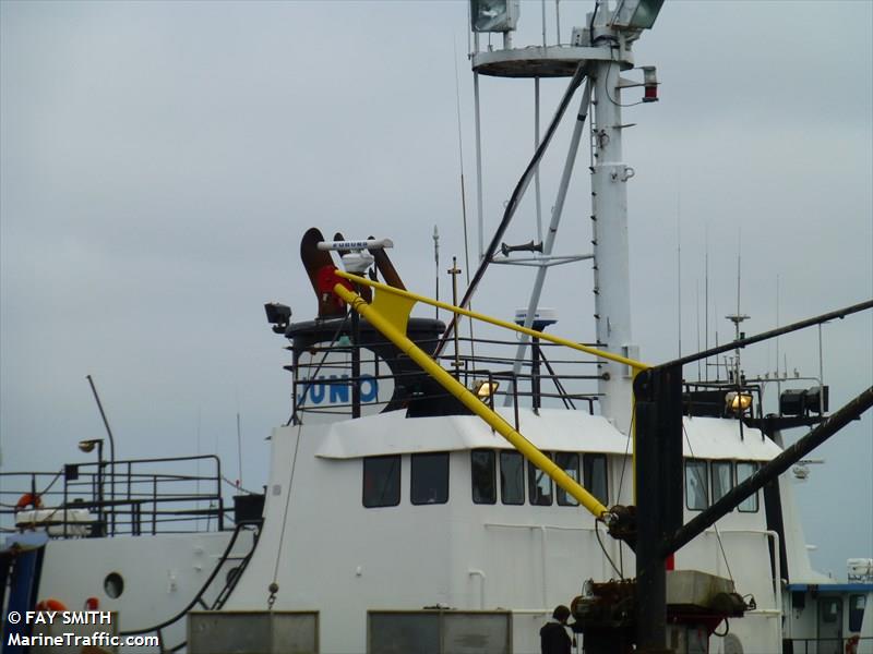 juno (Fishing vessel) - IMO , MMSI 366946960, Call Sign WDB7715 under the flag of United States (USA)