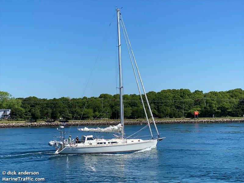 zephyr (Pleasure craft) - IMO , MMSI 368088790, Call Sign WDK7884 under the flag of United States (USA)