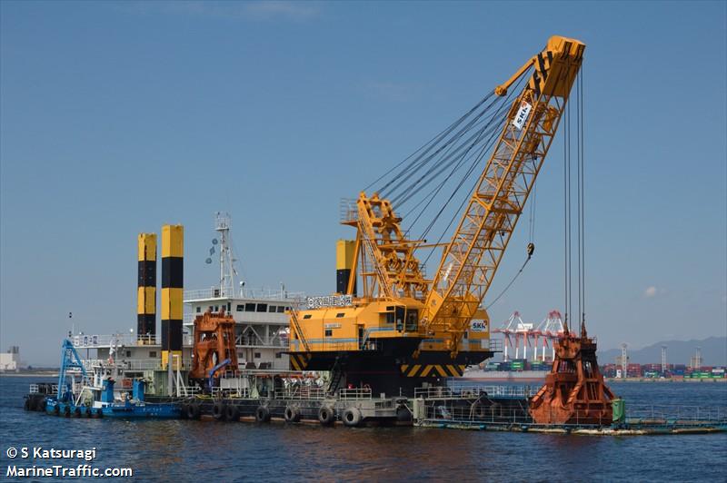 harimanian seiryu (Dredging or UW ops) - IMO , MMSI 431010274 under the flag of Japan