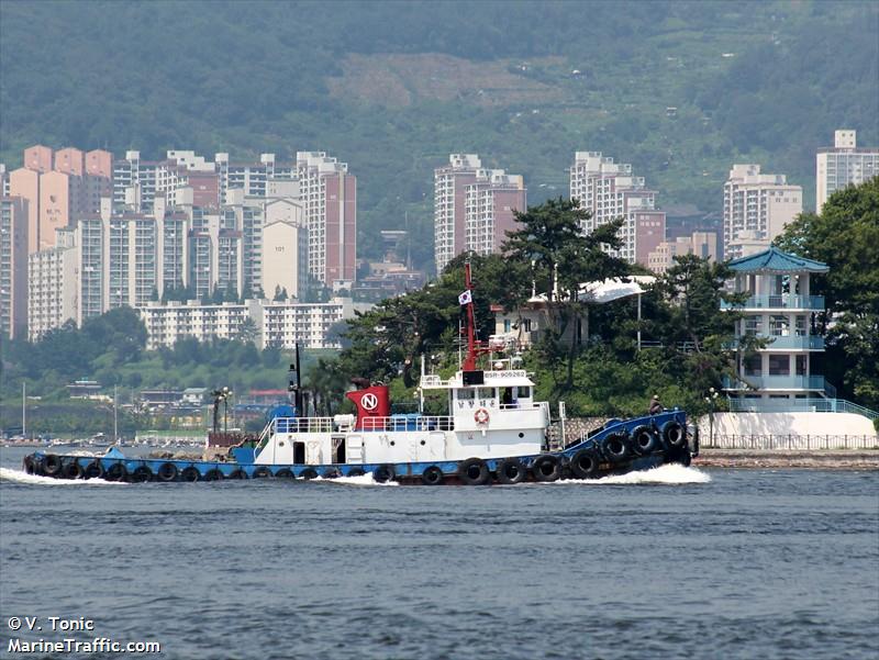 107 han sung ho (Towing vessel (tow>200)) - IMO , MMSI 440301200, Call Sign 6NMQ under the flag of Korea