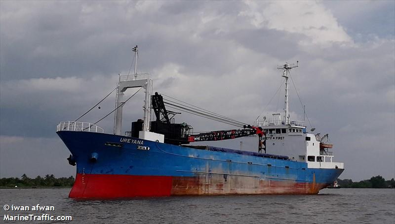 mv. ureyana (Cargo ship) - IMO , MMSI 525022181 under the flag of Indonesia