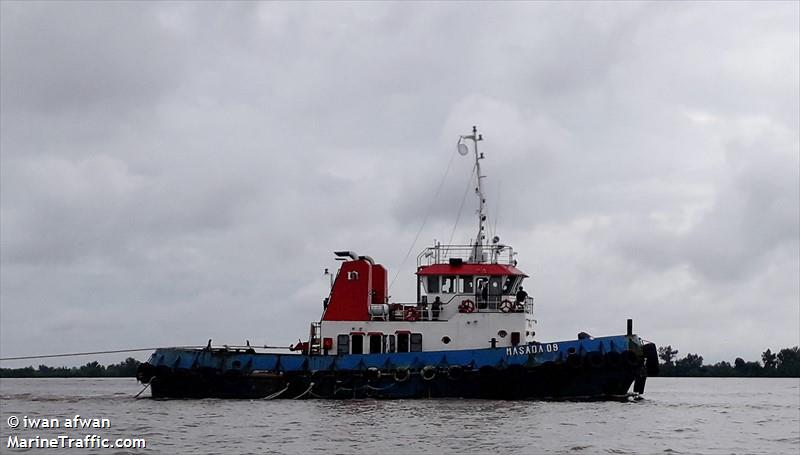 tb masada 09 (Tug) - IMO , MMSI 525300040, Call Sign YDA6635 under the flag of Indonesia