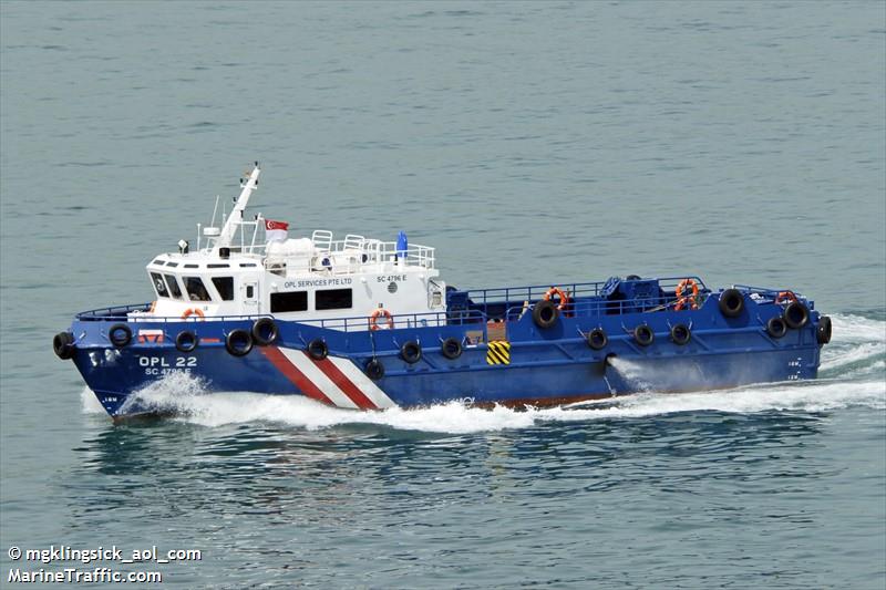 opl 22 (Cargo ship) - IMO , MMSI 563037860 under the flag of Singapore