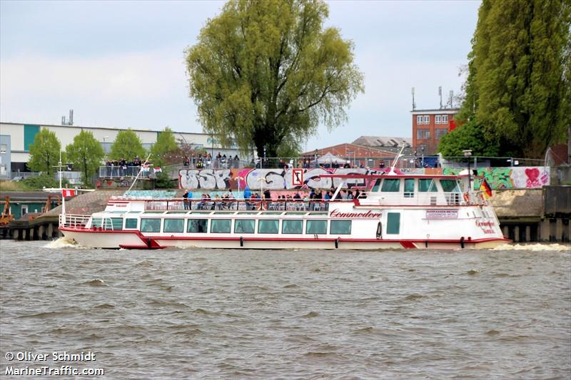 commodore (Passenger ship) - IMO , MMSI 211797910, Call Sign DJ2547 under the flag of Germany