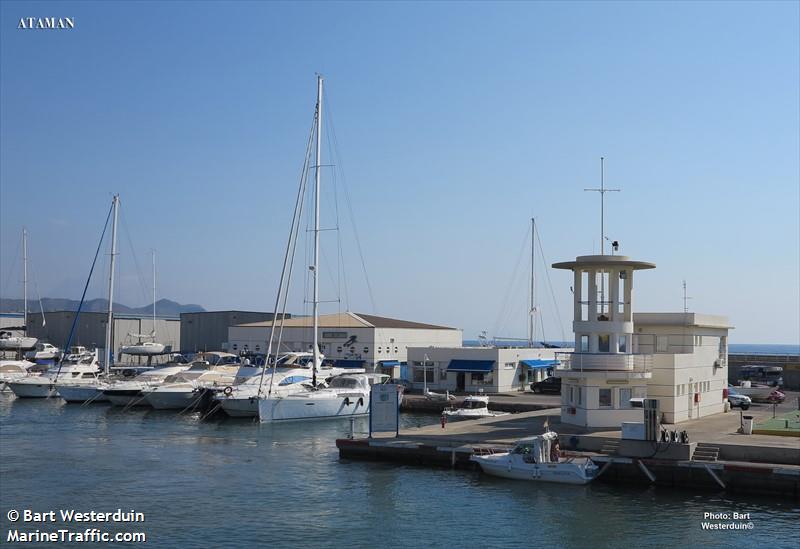 ataman (Sailing vessel) - IMO , MMSI 224065440, Call Sign EA8150 under the flag of Spain