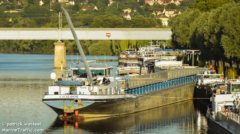 excelsior (Cargo ship) - IMO , MMSI 226014170, Call Sign FM7494 under the flag of France