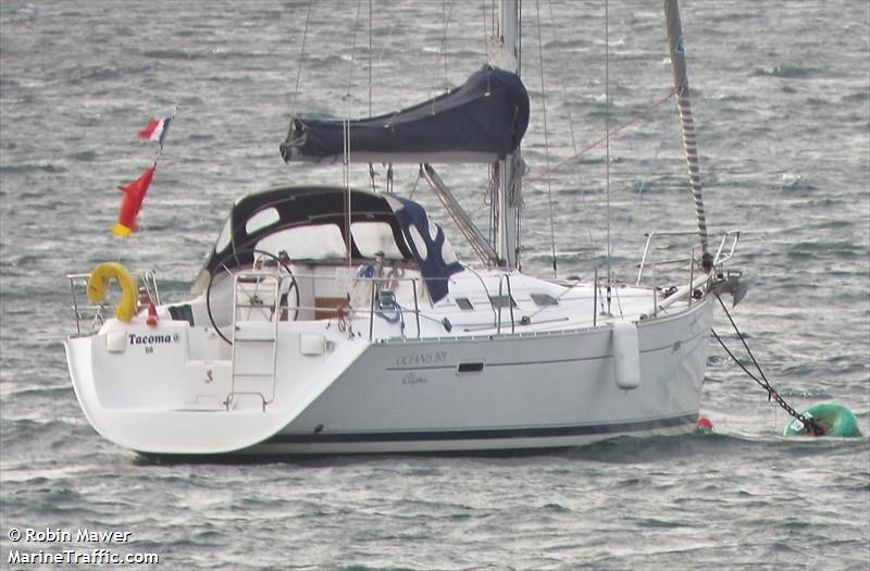 tacoma br29 (Sailing vessel) - IMO , MMSI 227266230, Call Sign FGA4685 under the flag of France