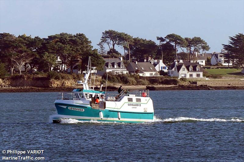 fv guevellezed 2 (Fishing vessel) - IMO , MMSI 227686910, Call Sign FGE8986 under the flag of France