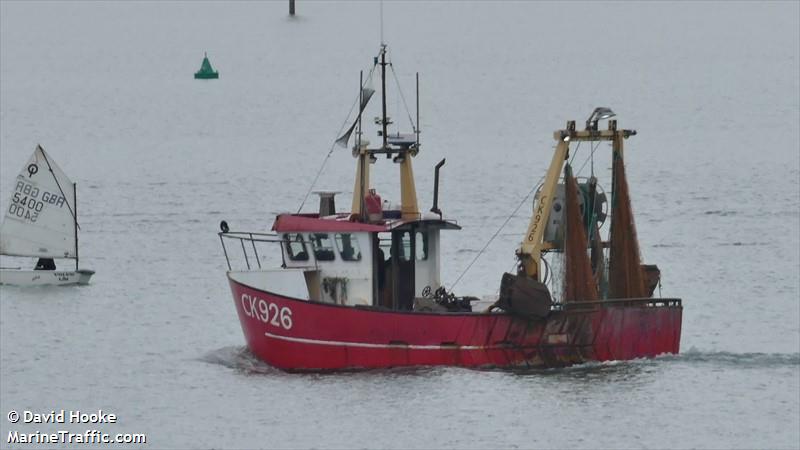 my way ck926 (Fishing vessel) - IMO , MMSI 235005411, Call Sign VSZM7 under the flag of United Kingdom (UK)
