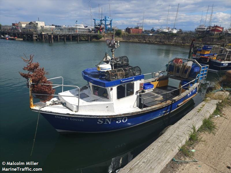 debra-louise (Fishing vessel) - IMO , MMSI 235085039, Call Sign 2EHC4 under the flag of United Kingdom (UK)