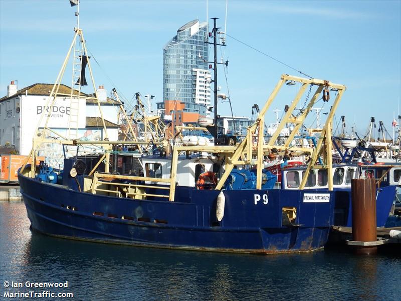 prevail (Fishing vessel) - IMO , MMSI 235090415, Call Sign 2FDW7 under the flag of United Kingdom (UK)