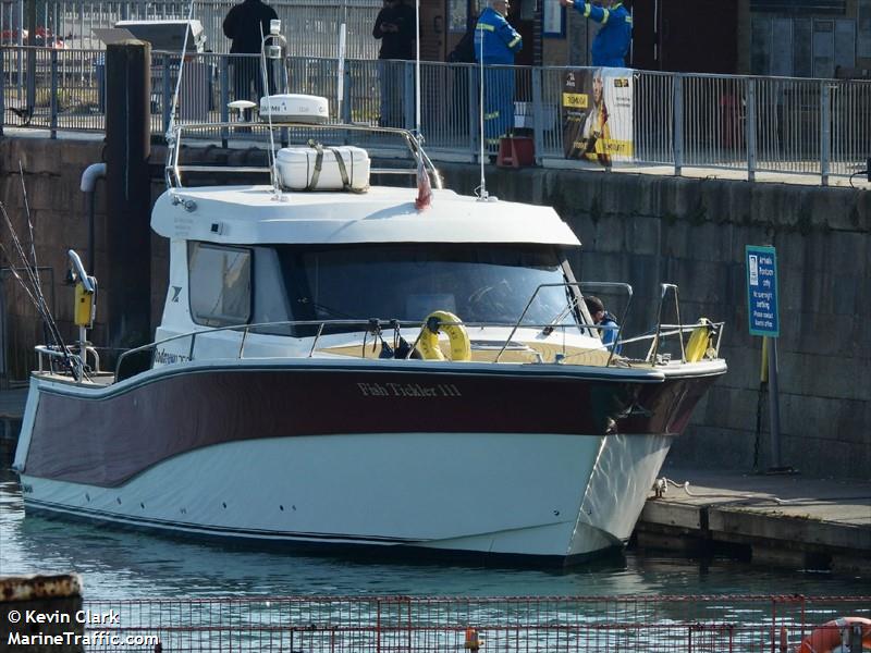 fish tickler 3 (Pleasure craft) - IMO , MMSI 235091426, Call Sign 2FHW9 under the flag of United Kingdom (UK)