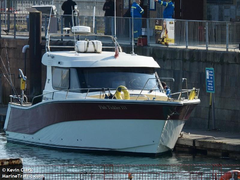 fish tickler 3 (HSC) - IMO , MMSI 235091426, Call Sign 2FHW9 under the flag of United Kingdom (UK)