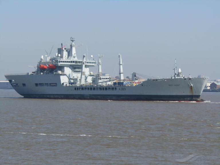 rfa wave knight (Vessel (function unknown)) - IMO 9168594, MMSI 235491000, Call Sign GWBU under the flag of United Kingdom (UK)