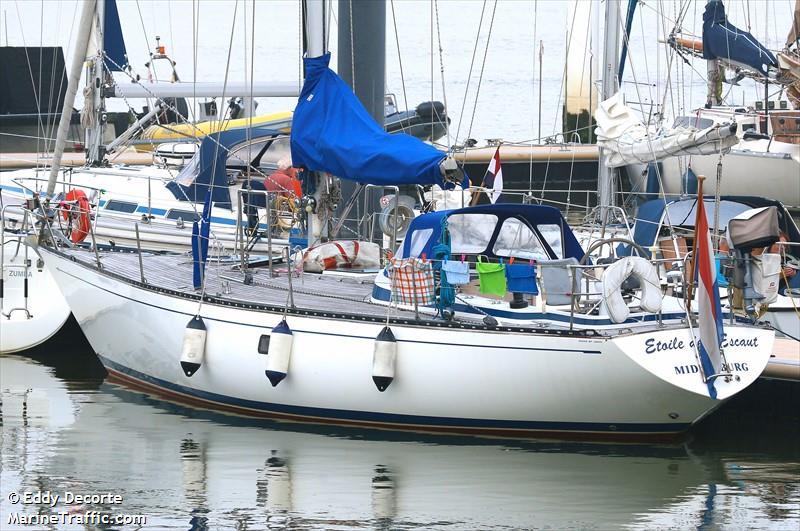 etoile de lescaut (Sailing vessel) - IMO , MMSI 244010368, Call Sign PI9994 under the flag of Netherlands