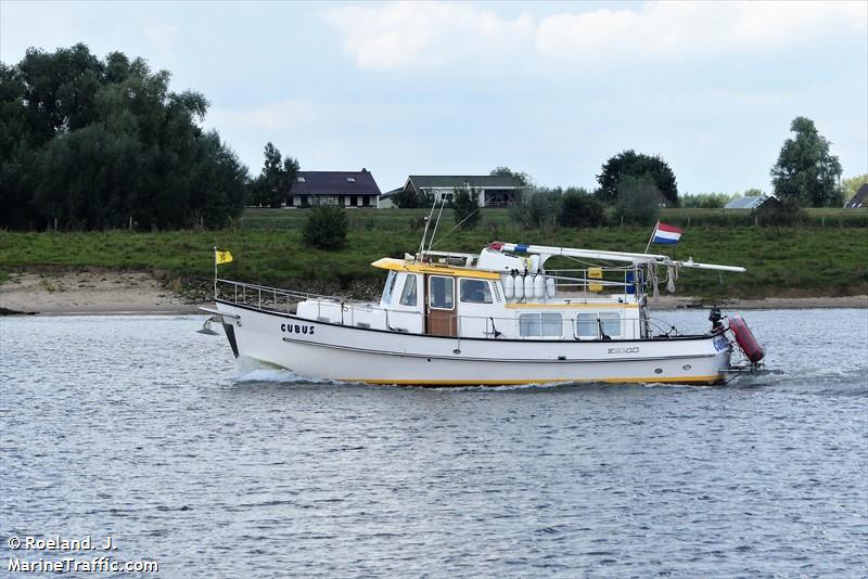 cubus (Pleasure craft) - IMO , MMSI 244030828, Call Sign PE6561 under the flag of Netherlands
