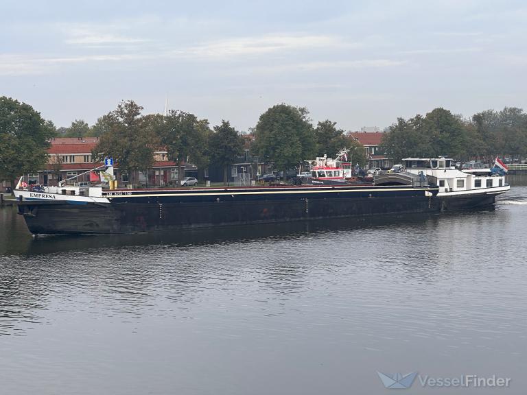 empresa (Cargo ship) - IMO , MMSI 244650837, Call Sign P17674 under the flag of Netherlands