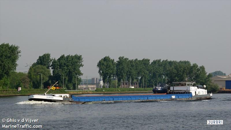 jurbri (Cargo ship) - IMO , MMSI 244700722, Call Sign PI2510 under the flag of Netherlands