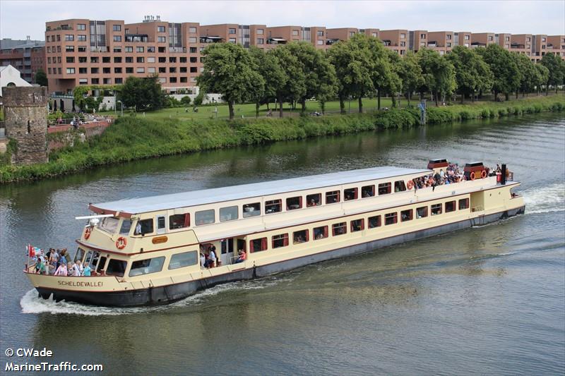 scheldevallei (Passenger ship) - IMO , MMSI 244780381, Call Sign PD7087 under the flag of Netherlands