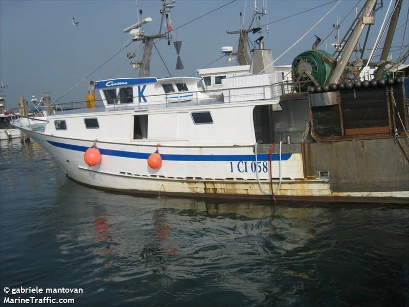 nicolas m (Fishing vessel) - IMO , MMSI 247053780, Call Sign IFNX under the flag of Italy