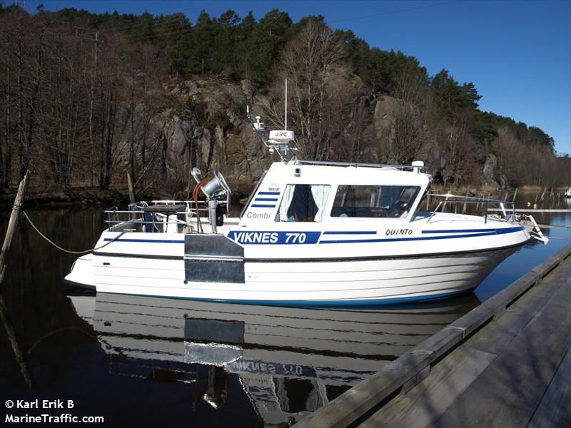 quinto (Pleasure craft) - IMO , MMSI 257179840, Call Sign LF5006 under the flag of Norway