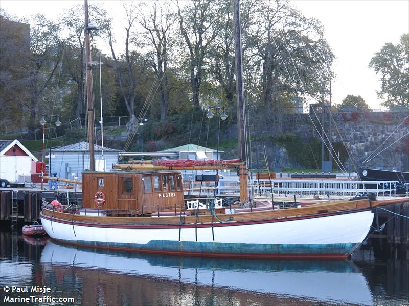 hestoy (Sailing vessel) - IMO , MMSI 257283700, Call Sign LFIA under the flag of Norway