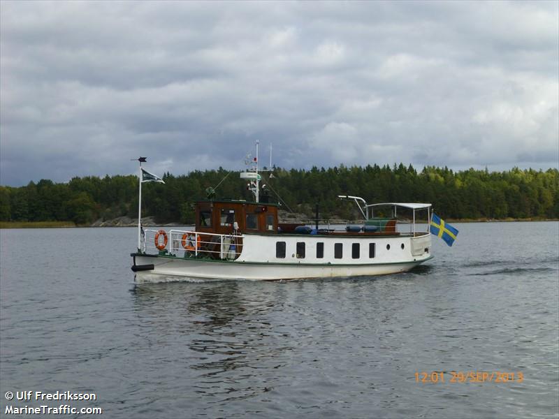 stuvaren (Pleasure craft) - IMO , MMSI 265633390, Call Sign SD5888 under the flag of Sweden