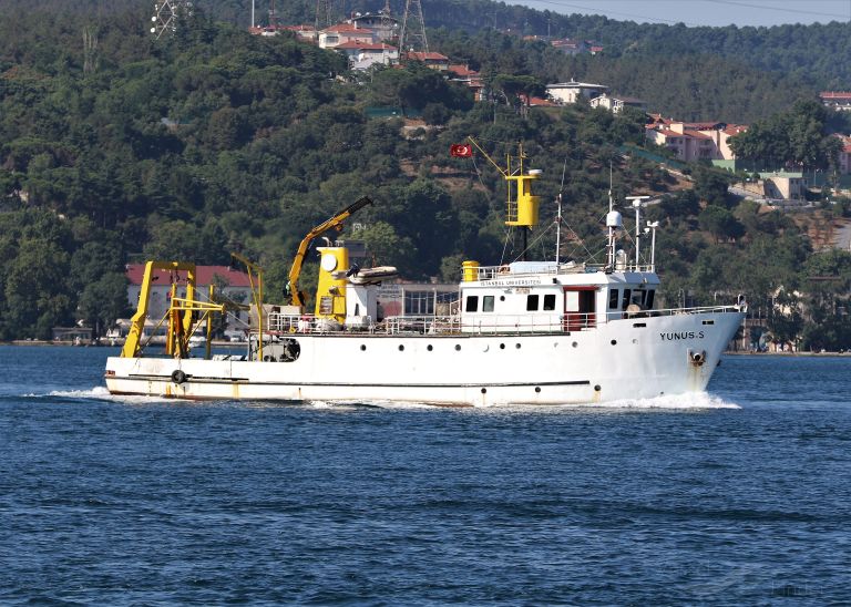 rv yunus-s (Research Vessel) - IMO 8973382, MMSI 271043664, Call Sign TC7750 under the flag of Turkey