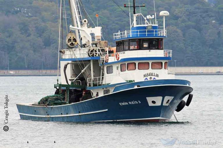 emin reis 3 (Fishing vessel) - IMO , MMSI 271062045, Call Sign TC5874 under the flag of Turkey