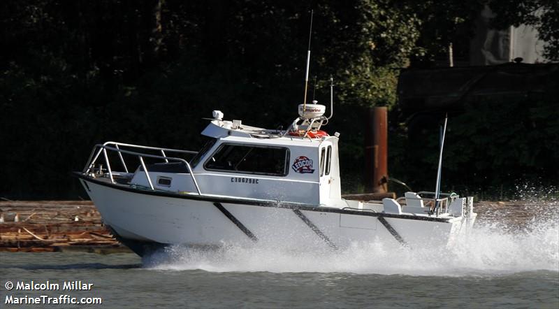 storm chaser (Pleasure craft) - IMO , MMSI 316026277 under the flag of Canada