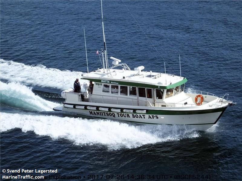 matta (Passenger ship) - IMO , MMSI 331000251, Call Sign XPG4739 under the flag of Greenland