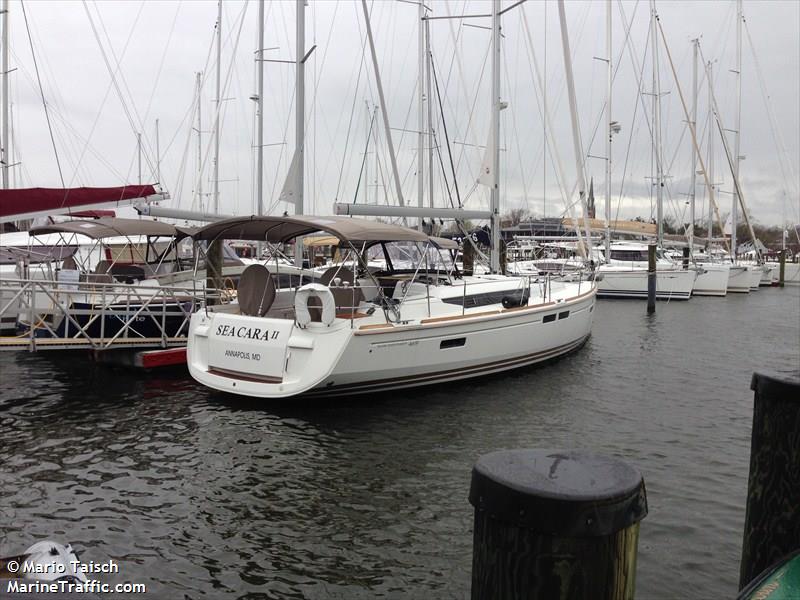 sea cara ii (Sailing vessel) - IMO , MMSI 338166875 under the flag of USA