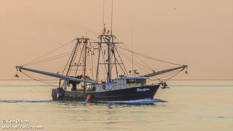 fv pacifics (Fishing vessel) - IMO , MMSI 367020610 under the flag of United States (USA)