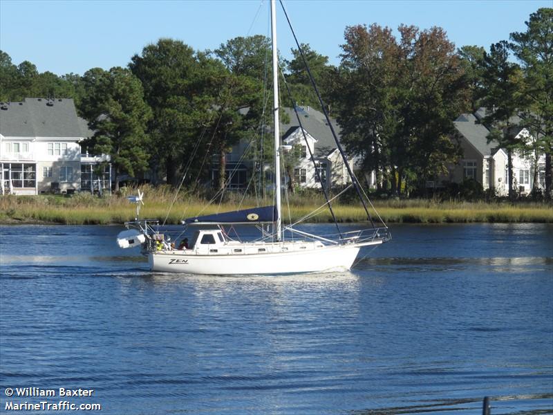 zen (Sailing vessel) - IMO , MMSI 367055020, Call Sign WDG7631 under the flag of United States (USA)