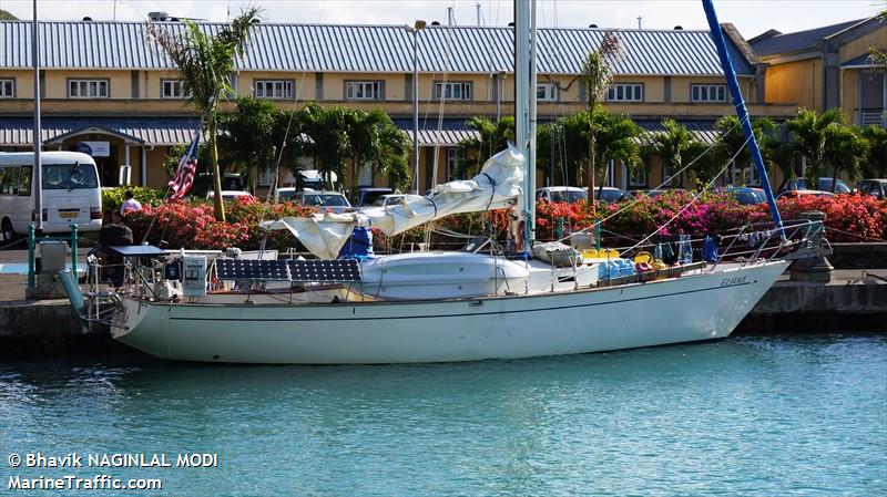 eliana (Sailing vessel) - IMO , MMSI 367732920, Call Sign WDI7860 under the flag of United States (USA)