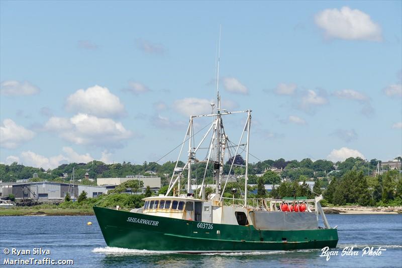 fv shearwater (Fishing vessel) - IMO , MMSI 367742780, Call Sign WDI8853 under the flag of United States (USA)